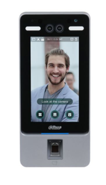 IC, ujjlenyomat, arcfelismerés, 2MP, USB, LAN, Dahua ASI7214Y-V3